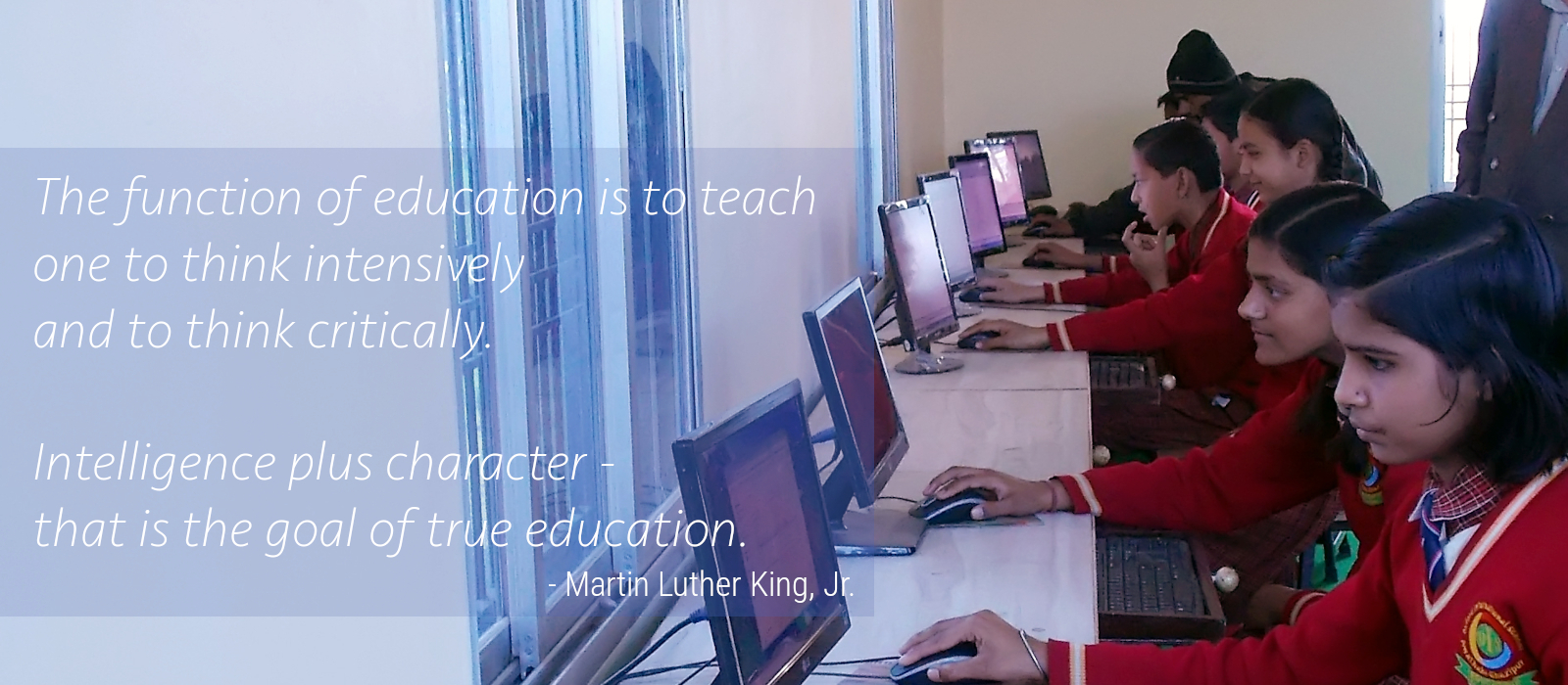 Computer Lab of Oxford International School, Awathahi, Ghazipur, Uttar Pradesh